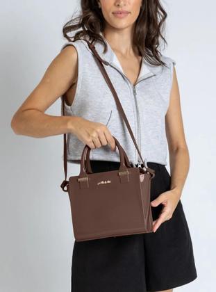 Imagem de Bolsa petite jolie love ii média original brown pj5214