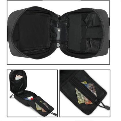 Imagem de Bolsa pochete Kit Para Primeiros Socorros Tática Pochete Compacto resistente escolha a sua cor