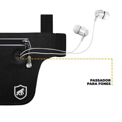 Imagem de Bolsa Pochete Porta Dólar Doleira Antifurto Para Viagem Gshield