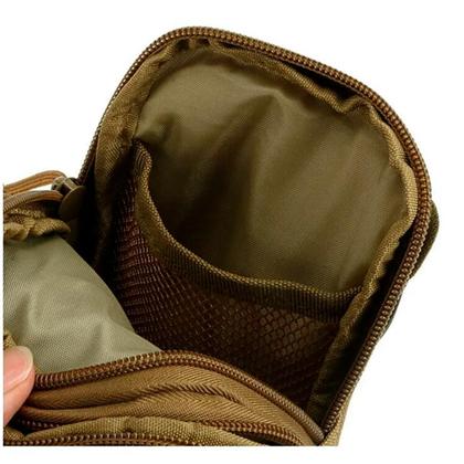 Imagem de Bolsa Pochete Premium Nylon Resistente Multiuso, Compacta e Versátil para Camping, Viagem, Corrida , pesca, caminhada, e Uso Diário Edc
