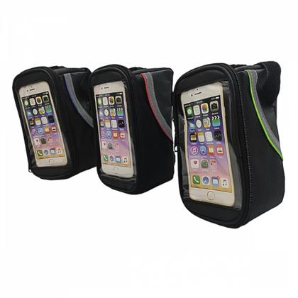 Imagem de Bolsa Porta Celular Suporte Quadro Bike Bicicleta Ciclismo