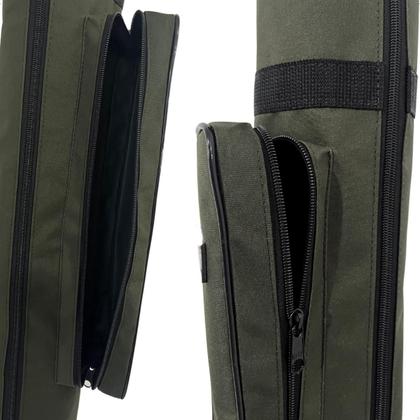 Imagem de Bolsa Porta Varas Pesca 1,70m 1,90m Joga Bolso Lateral Alça