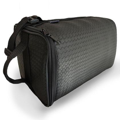 Imagem de Bolsa Porta Vinho Alimentos Wine Bag Case 4 Transporte Garrafas ou Tacas  c/ Alça Ombro Piquinique Passeio Parque Praia