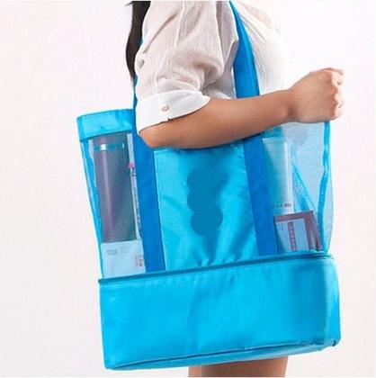 Imagem de Bolsa Praia Com Cooler Embutido Play E Joy Varias Cores 