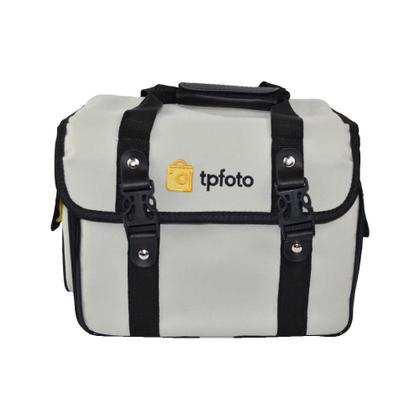 Imagem de Bolsa Profissional para Equipamento fotográfico OLIMPUS III Cinza