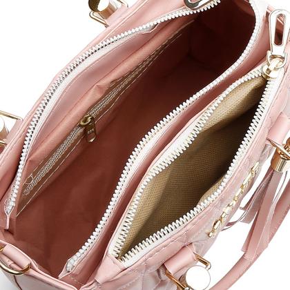 Imagem de Bolsa quadrada de mão varias cores com alça ajustavel moderna bom preço imperdivel envio rapido