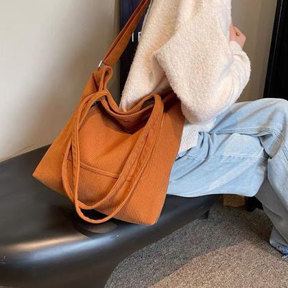 Imagem de Bolsa Saco Feminina Transversal Veludo Estilo Natural Oferta