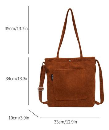 Imagem de Bolsa Saco Feminina Transversal Veludo Estilo Natural Oferta