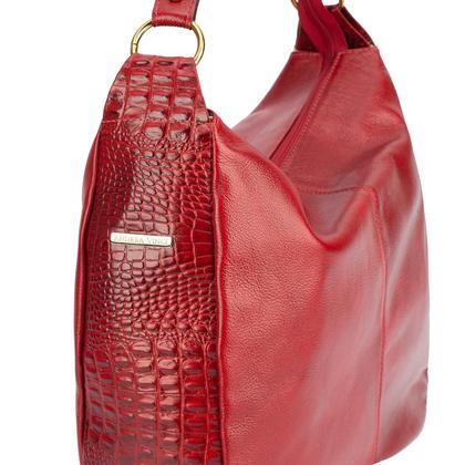 Imagem de Bolsa saco grande de couro Carla