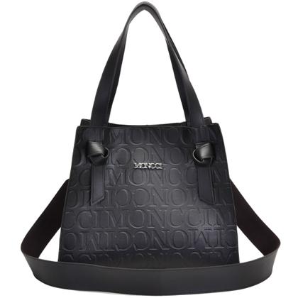 Imagem de bolsa saco media de ombro + bolsa pequena kit feminino de no moncci