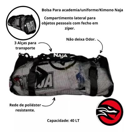 Imagem de Bolsa Sacola Batman Movie Com Alça Treino Academia Artes Marciais Naja