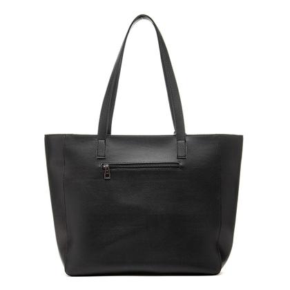 Imagem de Bolsa Sacola de Ombro Alice Monteiro Grande com Ziper Franja e Aplicaçoes