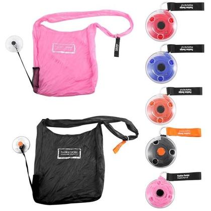 Imagem de Bolsa Sacola Eco De Compra Retrátil Dobrável Rolo