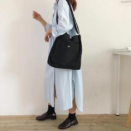 Imagem de Bolsa Sacola Feminina Estilosa Academia Ombro Trabalho Linda