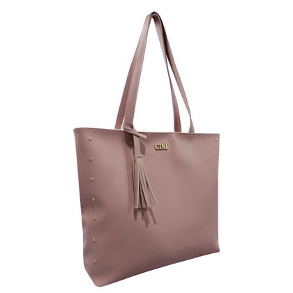 Imagem de Bolsa Sacola Feminina Grande De Ombro Kit 2 Peças