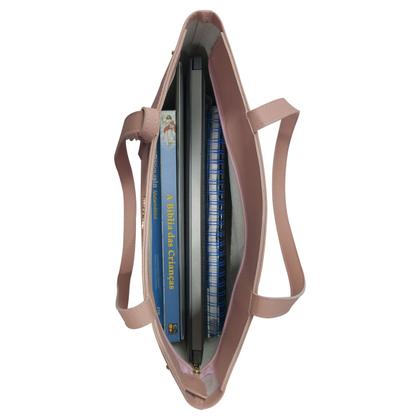 Imagem de Bolsa Sacola Feminina Grande De Ombro Kit 2 Peças