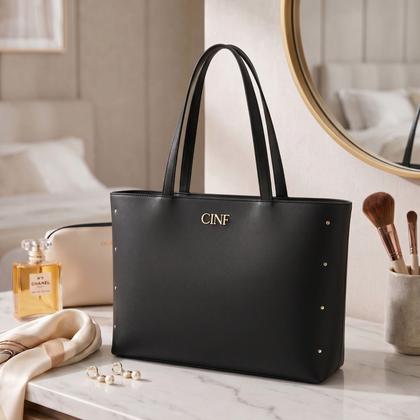 Imagem de Bolsa Sacola Feminina Grande De Ombro Universitária Reforçada
