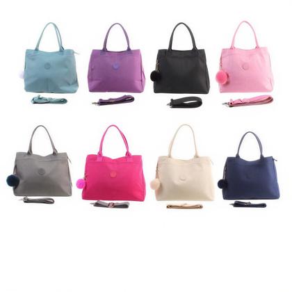 Imagem de Bolsa Sacola Feminina Notebook Executiva Espaçosa Moderna com Chaveiro Pompom