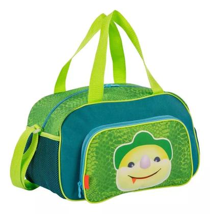 Imagem de Bolsa Sacola Infantil E Lancheira Térmica Dino Dinossauro