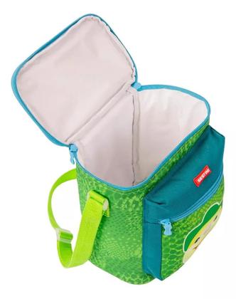 Imagem de Bolsa Sacola Infantil E Lancheira Térmica Dino Dinossauro