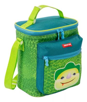 Imagem de Bolsa Sacola Infantil E Lancheira Térmica Dino Dinossauro
