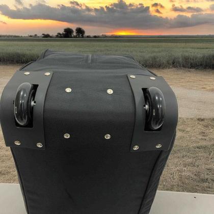 Imagem de Bolsa Sacola Mala Grande De Viagem Com Rodas Resistente Boa Ref: CTFS8609