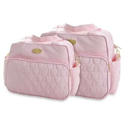 Imagem de Bolsa Saída Maternidade Mala Griff Baby Impermeável Luxo 2 Peças