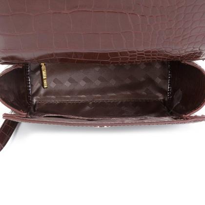 Imagem de Bolsa Santa Lolla Handbag Croco Alto Brilho 