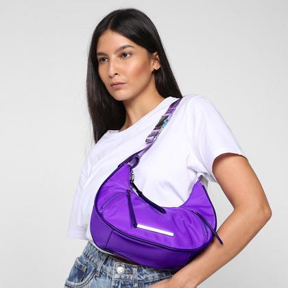 Imagem de Bolsa Santa Lolla Hobo Nylon Feminina