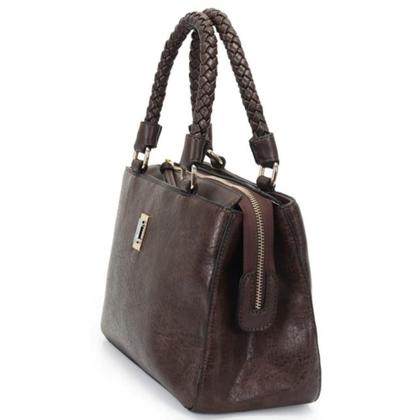 Imagem de Bolsa satchel média alça rolete tresse wj sintético