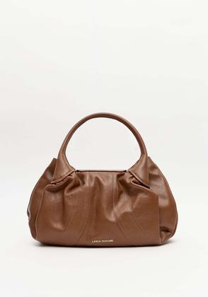 Imagem de Bolsa Shopping Com Pingentes Marca Lança Perfume Marrom Cor:Marrom