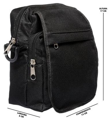 Imagem de Bolsa Shoulder Bag Transversal Masculina Femina