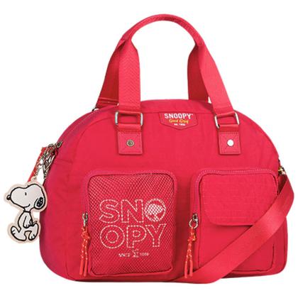 Imagem de Bolsa Snoopy Malinha Esportiva Casual Tactel Feminina SP2848