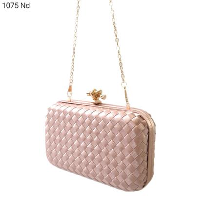Imagem de Bolsa Social Clutch Festa Trançada Noite / Casamento / Balada 1075