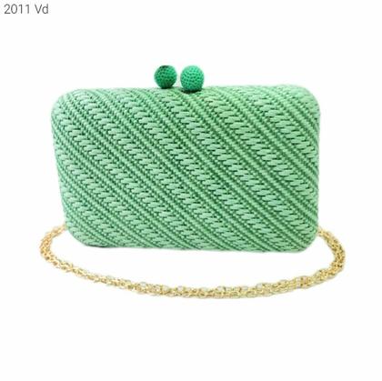 Imagem de Bolsa Social Clutch Ráfia Palha Festa / Noite / Casamento / Balada 2011