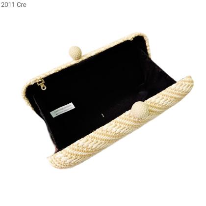 Imagem de Bolsa Social Clutch Ráfia Palha Festa / Noite / Casamento / Balada 2011