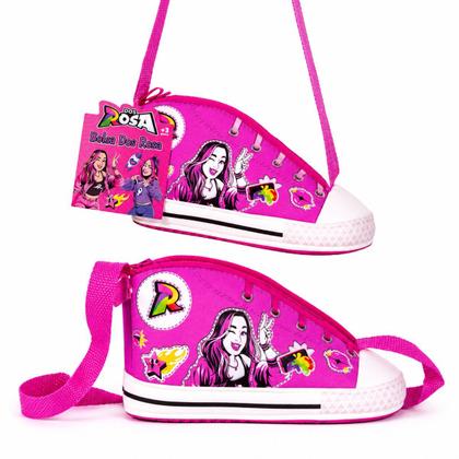 Imagem de Bolsa Tênis Emilly Vick Dos Rosa Fashion Com Ziper