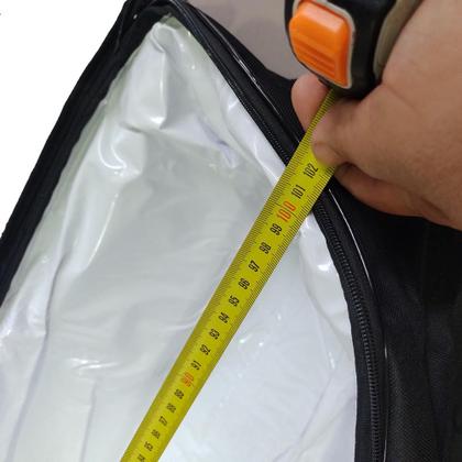 Bolsa Térmica 100 Litros Ideal P/ Peixe Grande - Preta - JEM