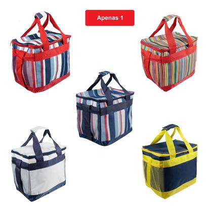 Imagem de Bolsa Térmica 12 Latas em Poliéster Cores Sortidas Bel