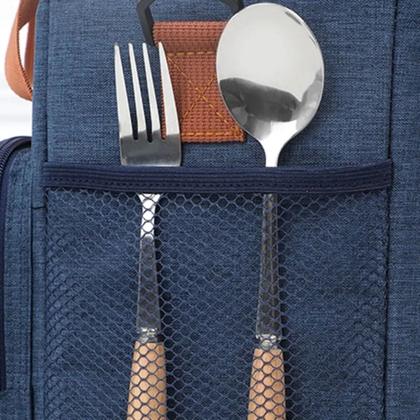 Imagem de Bolsa Térmica 15L Marmita Espaçosa Grande Unissex Portátil