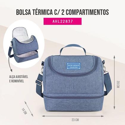 Imagem de Bolsa Térmica c/ 2 Compartimentos  Jacki Design - JOY