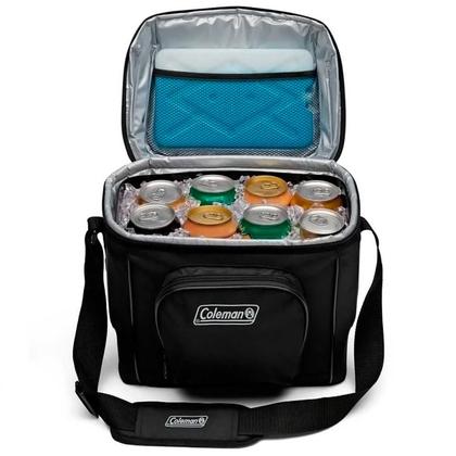Imagem de Bolsa Térmica Coleman Chiller 16 Latas Preta (28x21x15cm)