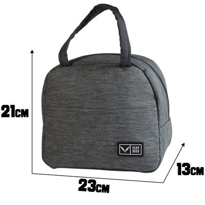 Imagem de Bolsa Térmica Comida Viagem Passeio Média Com Alça E Zíper - Yepp