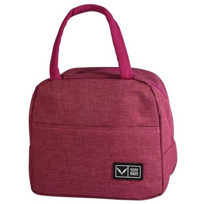 Imagem de Bolsa Térmica Comida Viagem Passeio Média Com Alça E Zíper - Yepp