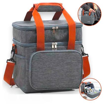 Imagem de Bolsa Térmica Compacta Marmita Alimentos Ideal