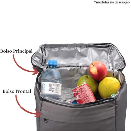 Imagem de Bolsa Térmica Cooler 10 Litros Freezer Para Cerveja E Praia