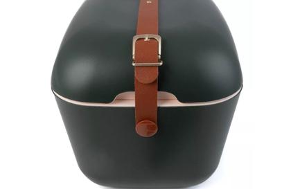 Imagem de Bolsa Térmica Cooler Retrô Com Alça Em Couro 20 Litros - Polarbox