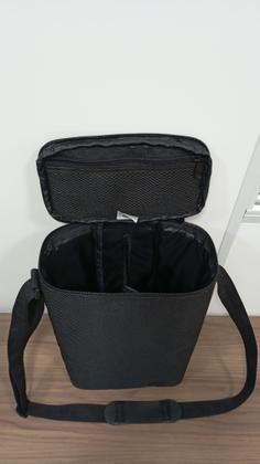 Imagem de Bolsa Térmica Cooler Vinho Espumante 2 Garrafas Bolso Interno Mod400C