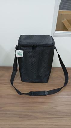 Imagem de Bolsa Térmica Cooler Vinho Espumante 2 Garrafas Bolso Interno Mod400C