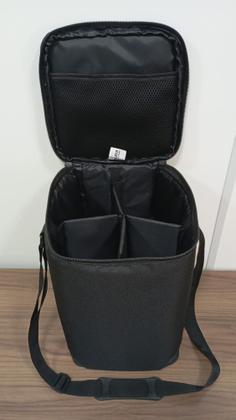 Imagem de Bolsa Térmica Cooler Vinho Espumante 4 Garrafa Forrado Mod400
